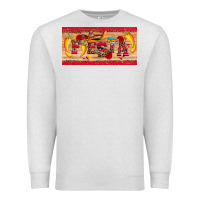 Oatmeal Heather fiesta  license plate template Premium Sweatshirt - Artiststas