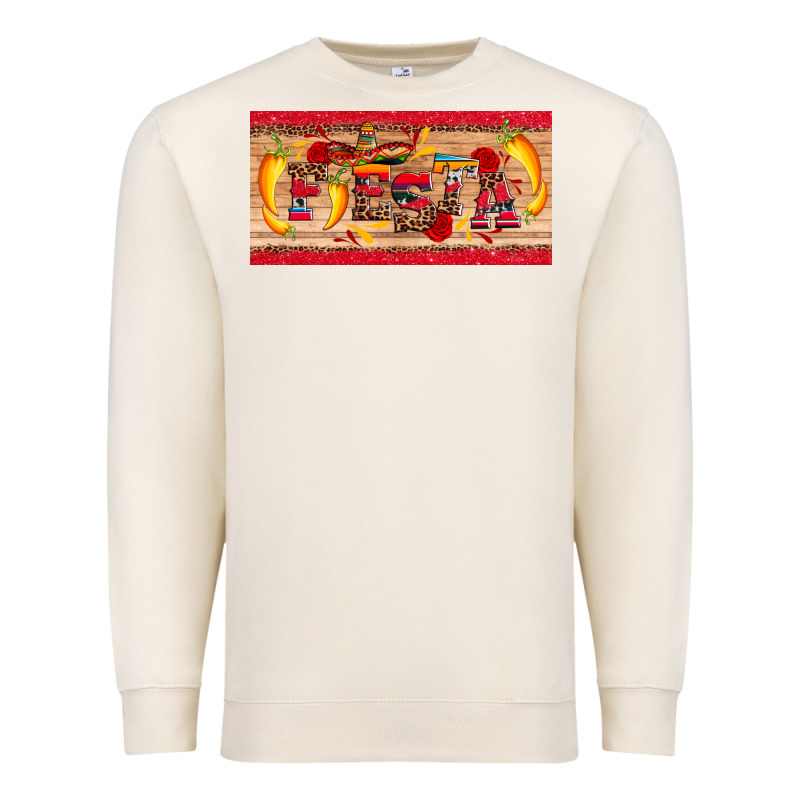 Fiesta  License Plate Template Premium Sweatshirt by Artiststas | Teevron