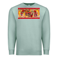 Seafoam fiesta  license plate template Premium Sweatshirt - Artiststas
