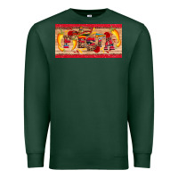 Sports Green fiesta  license plate template Premium Sweatshirt - Artiststas