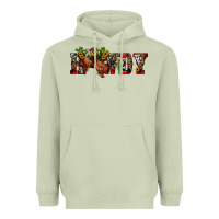Matcha Christmas Howdy Bronco Rodeo Heavyweight Hoodie - JahusDesignShop