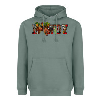 Sage Christmas Howdy Bronco Rodeo Heavyweight Hoodie - JahusDesignShop