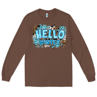 Chestnut hello winter Long Sleeve Tee - RanaPortraitStore