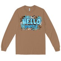 Toasted Coconut hello winter Long Sleeve Tee - RanaPortraitStore