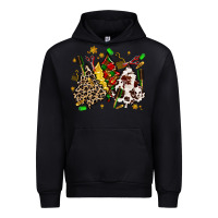 Hair Stylist With Christmas Tree Urban Hoodie | Teevron