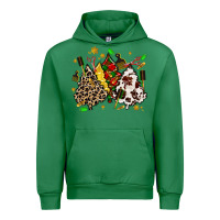 Emerald hair stylist with christmas tree Urban Hoodie - MaliasSmallBusiness