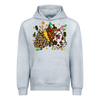 Heather Grey hair stylist with christmas tree Urban Hoodie - MaliasSmallBusiness