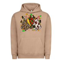 Pigment Burro hair stylist with christmas tree Urban Hoodie - MaliasSmallBusiness