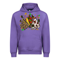Tulip hair stylist with christmas tree Urban Hoodie - MaliasSmallBusiness