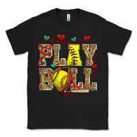 Black play ball softball Classic Tee - Zillion Design Studio