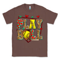 Chestnut play ball softball Classic Tee - Zillion Design Studio