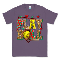 Lavender play ball softball Classic Tee - Zillion Design Studio