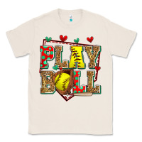 Natural play ball softball Classic Tee - Zillion Design Studio