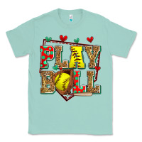 Seafoam play ball softball Classic Tee - Zillion Design Studio