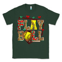 Sports Green play ball softball Classic Tee - Zillion Design Studio