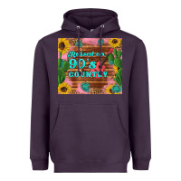 Plum raised 90's country guitar cactus sunflower's Heavyweight Hoodie - Artiststas