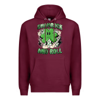 Shamrock And Roll Premium Hoodie | Teevron