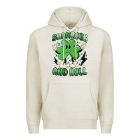 Oatmeal Heather shamrock and roll Premium Hoodie - MaliasSmallBusiness