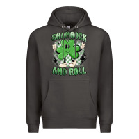 Smoke shamrock and roll Premium Hoodie - MaliasSmallBusiness