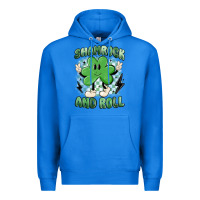 True Royal shamrock and roll Premium Hoodie - MaliasSmallBusiness