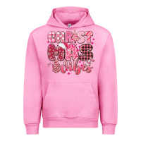 Fuchsia Pink christmas vibes pink Urban Hoodie - MaliasSmallBusiness