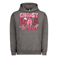 Pigment Tornado christmas vibes pink Urban Hoodie - MaliasSmallBusiness