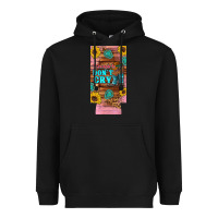 Black cowgirls don't crty boots hat sunflowers 12 oz can cooler  (slim) Heavyweight Hoodie - Artiststas