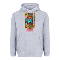 Heather Grey cowgirls don't crty boots hat sunflowers 12 oz can cooler  (slim) Heavyweight Hoodie - Artiststas