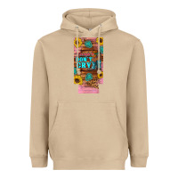 Mushroom cowgirls don't crty boots hat sunflowers 12 oz can cooler  (slim) Heavyweight Hoodie - Artiststas