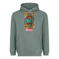 Sage cowgirls don't crty boots hat sunflowers 12 oz can cooler  (slim) Heavyweight Hoodie - Artiststas