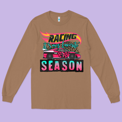 Racing It's My Favorite Season Sport Car Long Sleeve Tee Designed By Adodesignshop