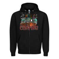 Black the best memories camping Zipper Hoodie - SublimationCraftShop