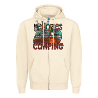 Sandshell the best memories camping Zipper Hoodie - SublimationCraftShop