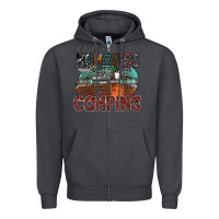 Smoke the best memories camping Zipper Hoodie - SublimationCraftShop