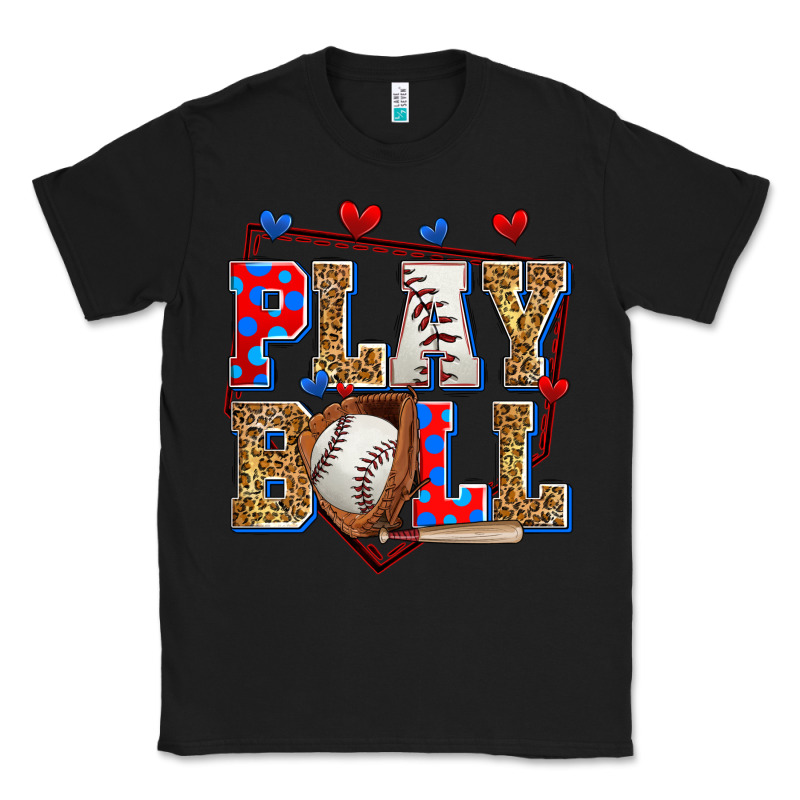 Play Ball Baseball Classic Tee by Zillion Design Studio | Teevron