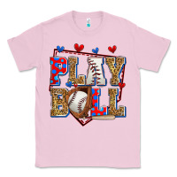 Bubblegum Pink play ball baseball Classic Tee - Zillion Design Studio
