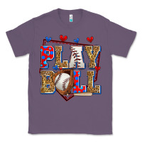 Lavender play ball baseball Classic Tee - Zillion Design Studio