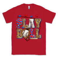Red play ball baseball Classic Tee - Zillion Design Studio