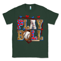 Sports Green play ball baseball Classic Tee - Zillion Design Studio