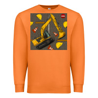 Carrot excavator seamless pattern Premium Sweatshirt - BundleAndBundleShop