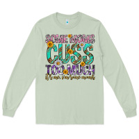 Matcha some moms cuss too much mothers day Long Sleeve Tee - texasbilliewilder