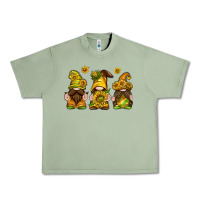 Oil Green sunflower gnomies Urban Heavy Tee - texasbilliewilder