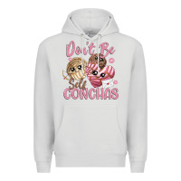 Dove Grey don't be self conchas Premium Hoodie - MaliasSmallBusiness