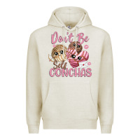 Oatmeal Heather don't be self conchas Premium Hoodie - MaliasSmallBusiness