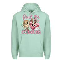 Seafoam don't be self conchas Premium Hoodie - MaliasSmallBusiness