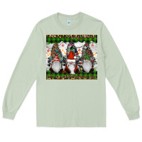 Matcha gnomes Christmas Long Sleeve Tee - RanaPortraitStore