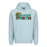 Blue Mist not perfect just forgıven Premium Hoodie - AdoDesignShop