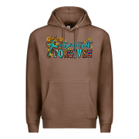 Chestnut not perfect just forgıven Premium Hoodie - AdoDesignShop