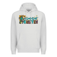 Dove Grey not perfect just forgıven Premium Hoodie - AdoDesignShop