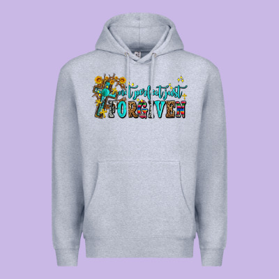 Not Perfect Just Forgıven Premium Hoodie Designed By Adodesignshop